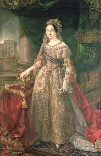 Queen Isabella II by Vicente Lopez y Portana